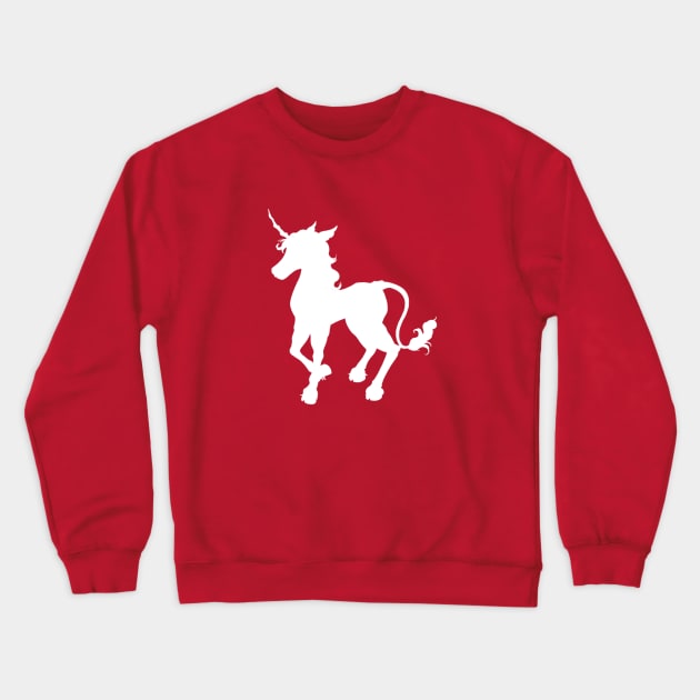 Unicorn Crewneck Sweatshirt by Thedustyphoenix